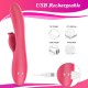 Rabbit Vibrator With Pulsating Tongue Licking 7 Pulsations 10 Vibrations Waterproof Women Masturbation Adult Sex Toy India