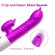 Rabbit Vibrator with 2 Vibrating Tongues Thrusting Sex Toys for Women Clitoris Stimulation India 1