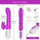 Rabbit Vibrator with 2 Vibrating Tongues Thrusting Sex Toys for Women Clitoris Stimulation India 1