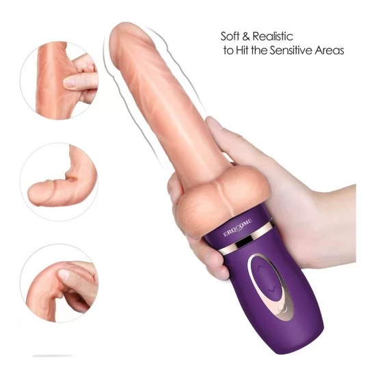 Realistic Vibrator Thrusting Dildo Big Powerful Massager Sex Toy For Women India