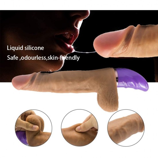 Realistic Vibrator Thrusting Dildos G spot Vibrator Rechareable Sex Toys for Women India