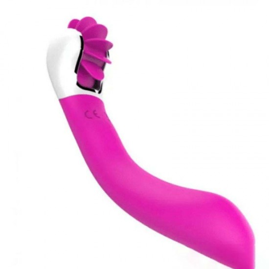 Vibrating Oral Sex Tongue Female Clitoris Vibrator