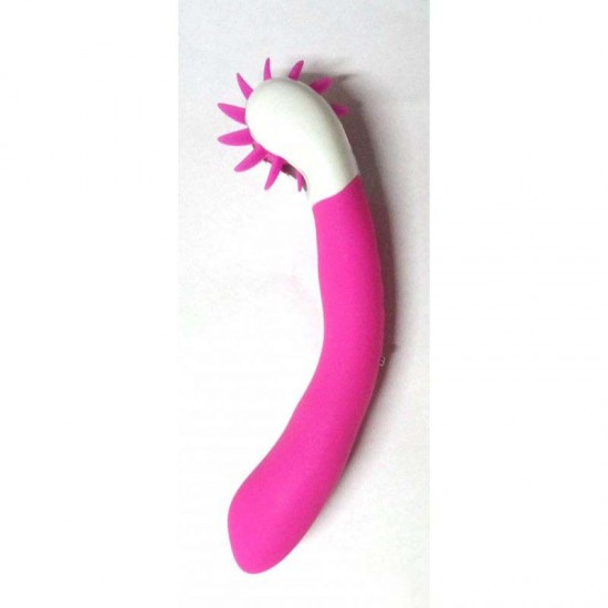 Vibrating Oral Sex Tongue Female Clitoris Vibrator