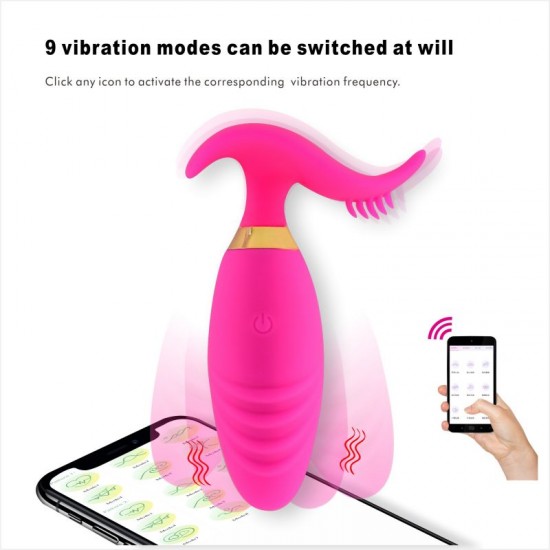 Sole Vibrating Anal Butt Plug with Mobile App Control