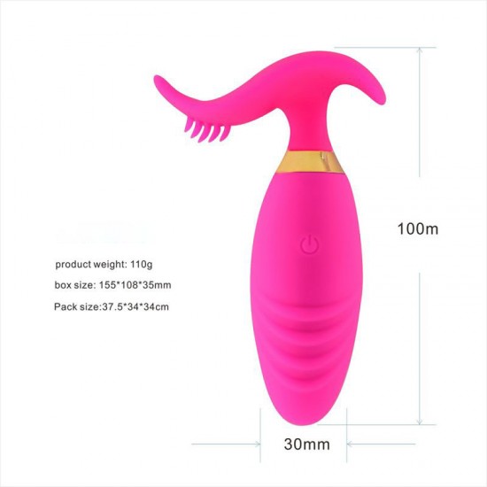 Sole Vibrating Anal Butt Plug with Mobile App Control