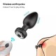 Anal Vibrator For Men & Women with Wireless Remote Control Silicone Butt Plug