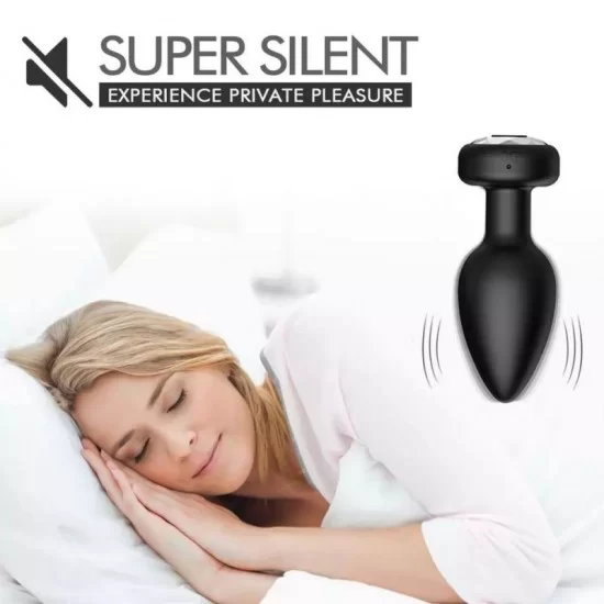 Anal Vibrator For Men & Women with Wireless Remote Control Silicone Butt Plug Anal Vibrator For Men & Women with Wireless Remote Control Silicone Butt Plug