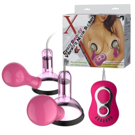 Crazy Vibrating Nipple Sucker For Women