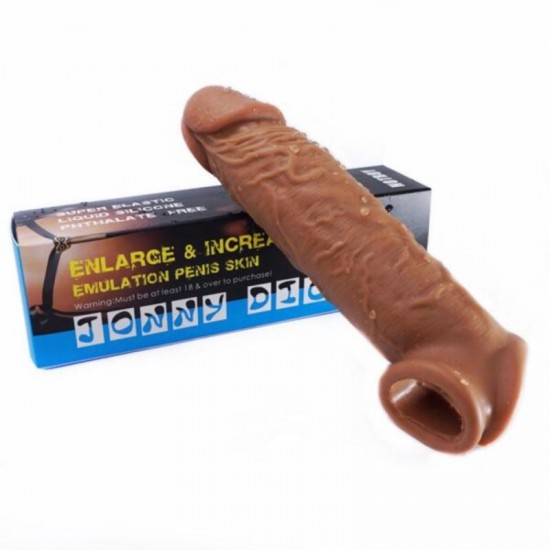 Hot Boy Extension and Girth Enhancer in Brown