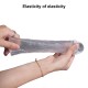 Washable Condom Reusable Penis Sleeve Extender Ultra-Soft Extension (3pcs Small, Medium and Large Included)