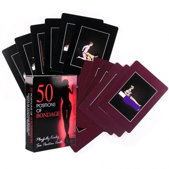 50 Positions Of Bondage Couples Card Game