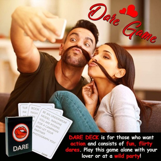 Talk, Flirt, Dare! Fun and Romantic Game for Couples