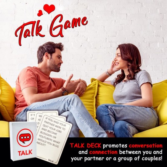 Talk, Flirt, Dare! Fun and Romantic Game for Couples