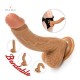 Horse on with Strapon 12 Inch Dildo Realistic Solid Dildo with Suction Cup