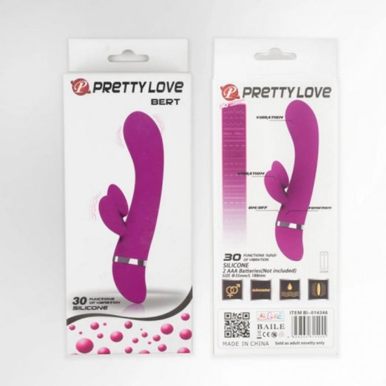 Pretty Love Bert Rabbit Bert G-Spot Vibrator with 30 Functions of Vibration Pretty Love Bert Rabbit Bert G-Spot Vibrator with 30 Functions of Vibration