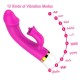 12 Speed Silicone Penis Vibrator With Tongue