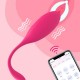 Silicone Whale Rechargeable App Egg Vibrator Wireless Remote Control