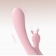 Premium Pink Silicone USB Rabbit Vibrator For Women