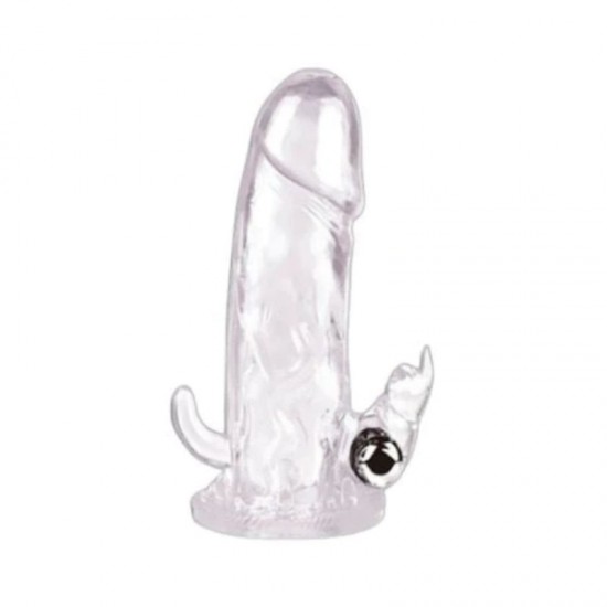 Vibrating Sleeve in Clear