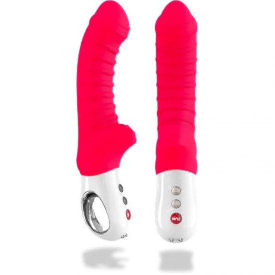 Ribbed Silicone Vibrator: Tiger by Fun Factory