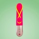 Amorino Rabbit Vibrating Dildo (Pink) Amorino Rabbit Vibrating Dildo (Pink)