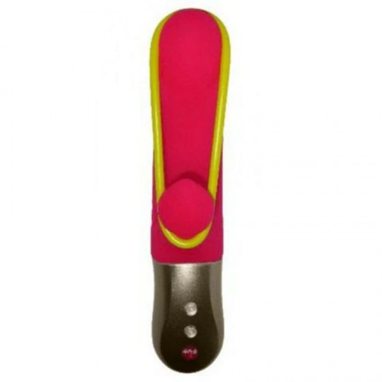 Amorino Rabbit Vibrating Dildo (Pink)