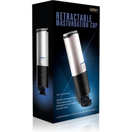 Latin Auto Piston USB Rechargeable Handsfree Masturbator