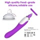 3-in-1 Clitoris Licker Pussy Pump Sucker G-spot Vibrator