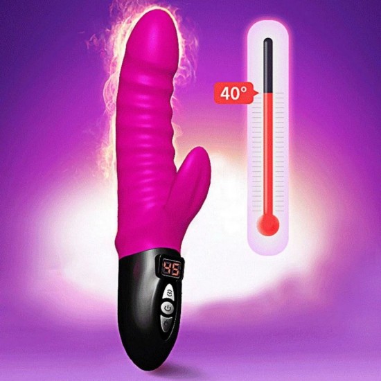 7 Speed Heating and Vibrating USB Rechargeable Premium Vibrating Dildo 7 Speed Heating and Vibrating USB Rechargeable Premium Vibrating Dildo