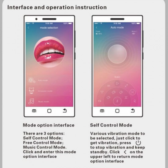 Pretty Love Abner | Mobile App Control Vibrator Pretty Love Abner | Mobile App Control Vibrator