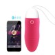 Dancing-Vibrating Egg Shaped USB Rechargeable Smart Phone Control Vibrator