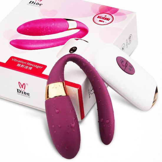 U-Shape Wireless Remote Waterproof Vibrator With USB Charging U-Shape Wireless Remote Waterproof Vibrator With USB Charging