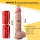 10 Inch Pink Head Dildo With Suction Cup