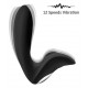 Male Vibrating Prostate Massager with 12 Stimulation Patterns Wireless Remote Control Anal Pleasure