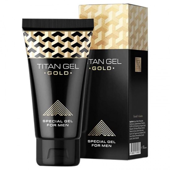 Titan Gel Gold 3 Pack Enhanced Exercise Massage Enlargement Extender Cream Delay Bigger and Thickening