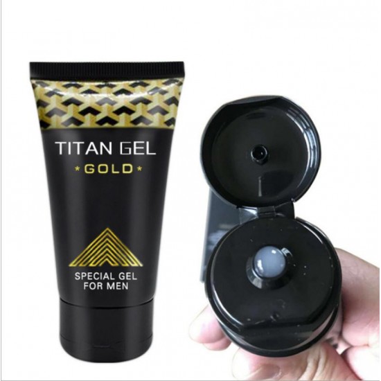 Titan Gel Gold 3 Pack Enhanced Exercise Massage Enlargement Extender Cream Delay Bigger and Thickening