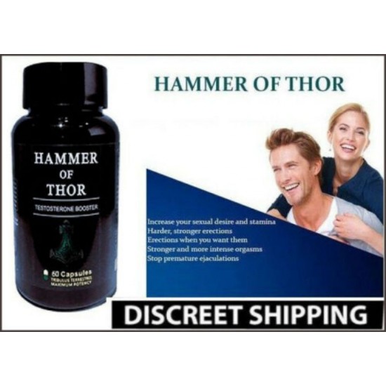 Hammer Of Thor Sex Tablet Ultra Strong Supplement Booster For Male – 60 capsules