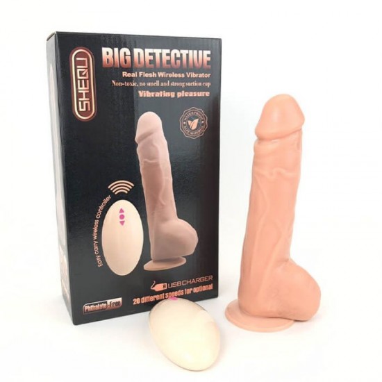 Wireless Realistic Dildo Vibrator Remote Control