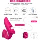 Silicone Finger Button Holder Fingertip Vibrator Female Masturbator Erotic Products