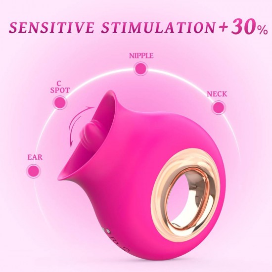 Tongue Licking Toy Vibrator with 9 Modes Adult Sex Toys for Women Couples Tongue Licking Toy Vibrator with 9 Modes Adult Sex Toys for Women Couples