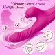 Rabbit Vibrator with 10 Vibrating 7 Thrust Mode with Licking for Women Female and Couples Pleasure Games