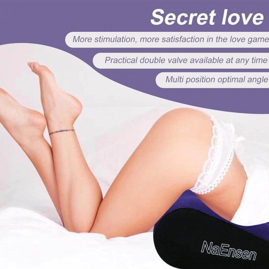 Deeper Position Support Pillow Cushion Triangle Inflatable Ramp Furniture For Couples Sex Game