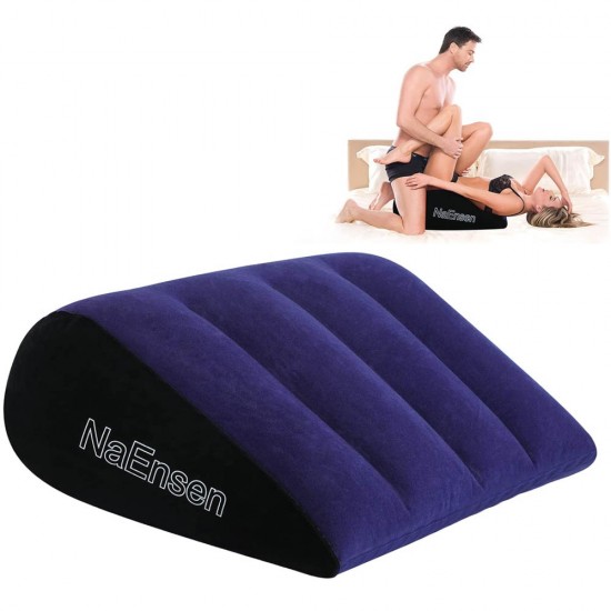 Deeper Position Support Pillow Cushion Triangle Inflatable Ramp Furniture For Couples Sex Game