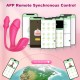 Combination App and Remote Control of Wearable Panty Vibrator and G Spot Vibrator Adult Sex Toys & Games for Women
