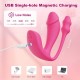 Combination App and Remote Control of Wearable Panty Vibrator and G Spot Vibrator Adult Sex Toys & Games for Women