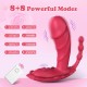 Clitoral G Spot Stimulator Anal Butterfly Vibrating Panties with 8 Vibration Modes Wearable Panty Vibrator for Women Couples