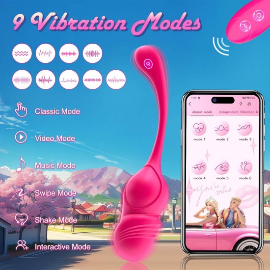 App Remote Control Bullet Clitoral Mini Egg Wearable Vibrating G Spot Panty Vibrator