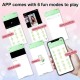 Dual Stimulation APP with Remote Control Clitoris Vibrators with 9+9 Strong Vibrations Dual Stimulation APP with Remote Control Clitoris Vibrators with 9+9 Strong Vibrations