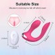 Dual Stimulation APP with Remote Control Clitoris Vibrators with 9+9 Strong Vibrations