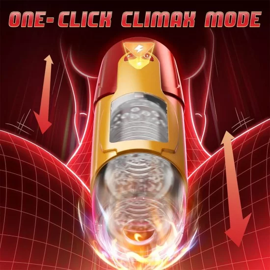 Automatic Masturbator Cup with 7 Rotating & 3 Thrusting Mode Realistic Pocket Pussy Adult Sex Toy Automatic Masturbator Cup with 7 Rotating & 3 Thrusting Mode Realistic Pocket Pussy Adult Sex Toy